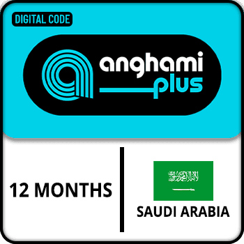 Anghami Plus Gift Card KSA 12 MONTH