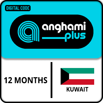 Anghami Plus Gift Card KUWAIT 12 MONTH