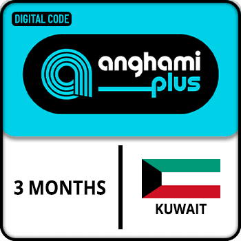 Anghami Plus Gift Card KUWAIT 3 MONTH