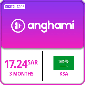 Anghami Gift Card KSA 3 Months