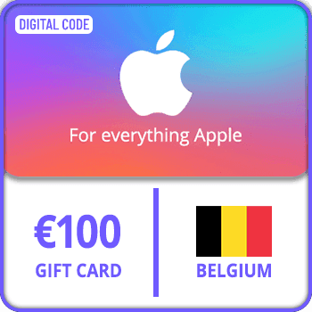 App Store & iTunes Gift Card Belgium €100