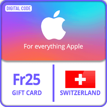 App Store & iTunes Gift Card Switzerland Fr25