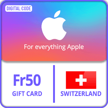 App Store & iTunes Gift Card Switzerland Fr50