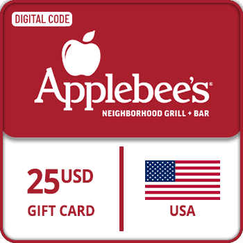 Applebees eGift Voucher Gift Card USA 25 USD