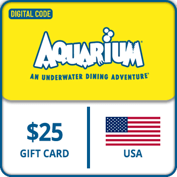 Aquarium Restaurants Gift Card USA 25 USD