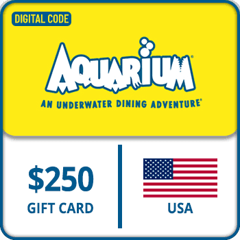 Aquarium Restaurants Gift Card USA 250 USD