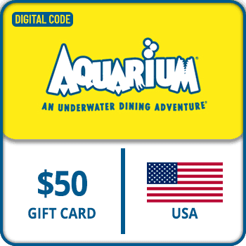 Aquarium Restaurants Gift Card USA 50 USD