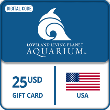 Aquarium Gift Card USA 25 USD