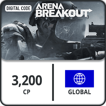Arena Breakout Gift Card GLOBAL CP 3200