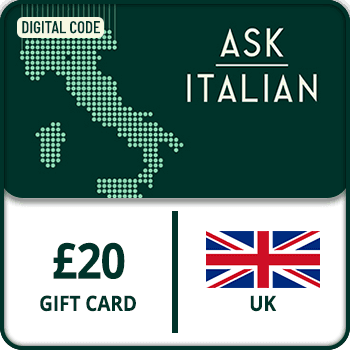 Ask Italian Gift Card UK 20 GBP