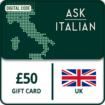 Ask Italian Gift Card UK 50 GBP