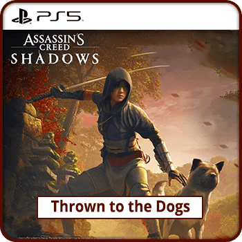Assassins Creed Shadows Thrown to the Dogs Pre order Bonus (PS5) PSN Game Key GLOBAL