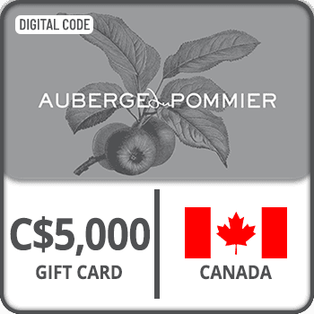 Auberge du Pommier Gift Card CANADA 5000 CAD