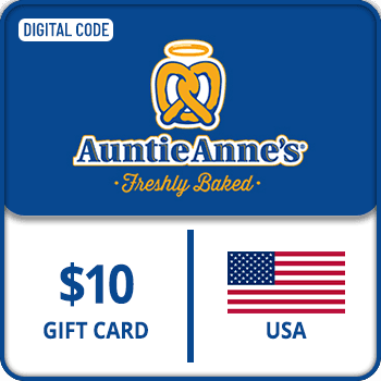 Auntie Anne_s Gaft Card USA 10 USD