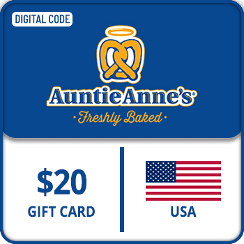 Auntie Anne_s Gaft Card USA 20 USD