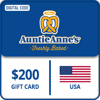 Auntie Anne_s Gaft Card USA 200 USD