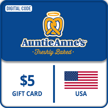 Auntie Anne_s Gaft Card USA 5 USD