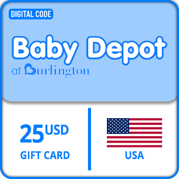 Baby Depot At Burlington Gift Card USA 25 USD