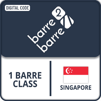 Barre 2 Barre Gift Card SINGAPORE 1 class