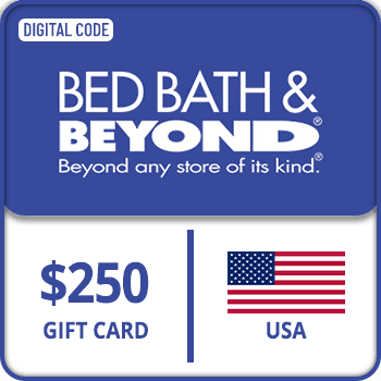 Bed Bath & Beyond Gift Card USA 250 USD