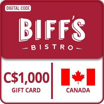 Biff's Bistro Gift Card UK 1000 GBP
