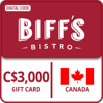 Biff's Bistro Gift Card UK 3000 GBP