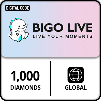 Bigo Live Gift Card 1000 Diamonds
