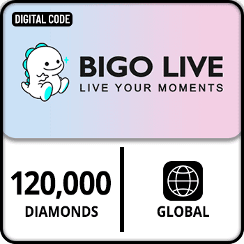 Bigo Live Gift Card 120000 Diamonds