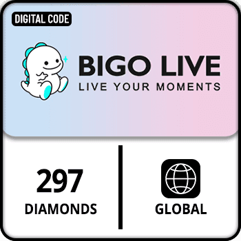 Bigo Live Gift Card 297 Diamonds