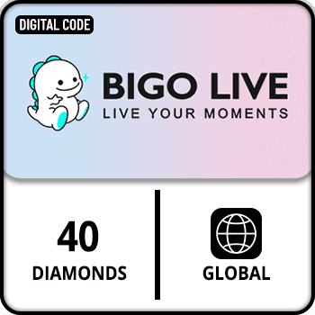 Bigo Live Gift Card 40 Diamonds