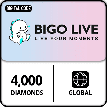 Bigo Live Gift Card 4000 Diamonds