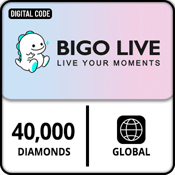 Bigo Live Gift Card 40000 Diamonds