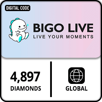Bigo Live Gift Card 4897 Diamonds