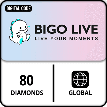 Bigo Live Gift Card 80 Diamonds