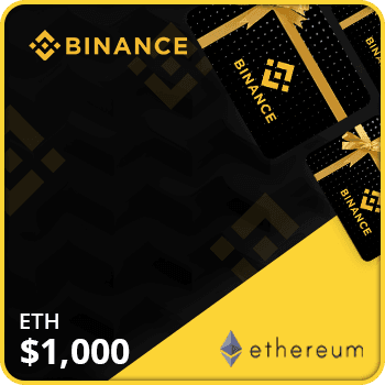 Binance Gift Card (ETH) $1000