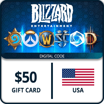 Blizzard Gift Card USA $50