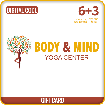 Body and Mind Yoga Center 6 months unlimited + 3 weeks free