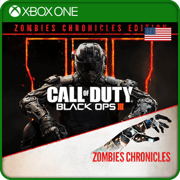 Call of Duty Black Ops III 3 Zombies Chronicles Edition Xbox Game Key One (US)
