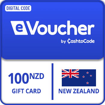 CashtoCode eVoucher Gift Card New Zealand 100 NZD