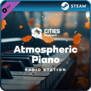 Cities Skylines II Atmospheric Piano Channel PC DLC Steam Game Key GLOBAL