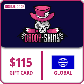 DaddySkins Gift Card GLOBAL $115