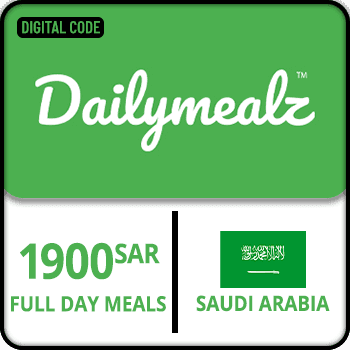 Dailymealz Gift Card KSA Full Day Meals SAR 1,900