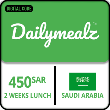 Dailymealz Gift Card KSA 2 Weeks Lunch SAR 450
