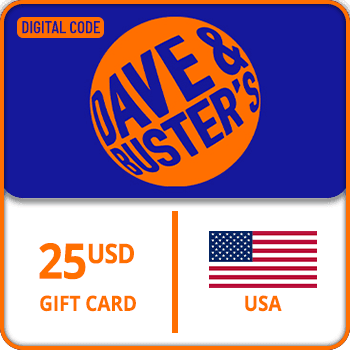 Dave & Busters Gift Card USA $25