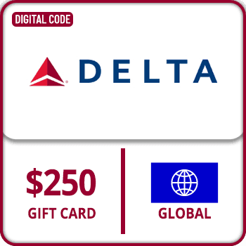 Delta Airlines Gift Card Global $250