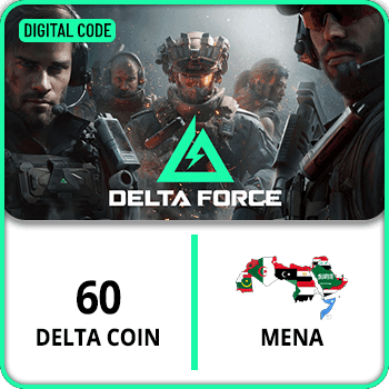 Delta Force Gift Card (MENA PINs) Delta Coin 60