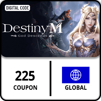 Destiny M God Descends Gift Card GLOBAL Coupon 225