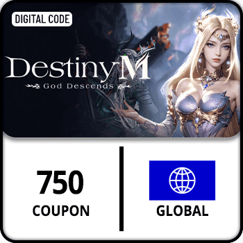 Destiny M God Descends Gift Card GLOBAL Coupon 750
