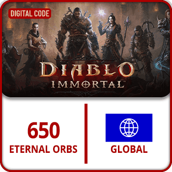 Diablo Immortal Pack of 650 Eternal Orbs