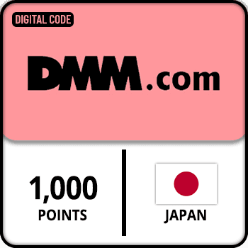 DMM.com Gift Card Japan 1000 Points